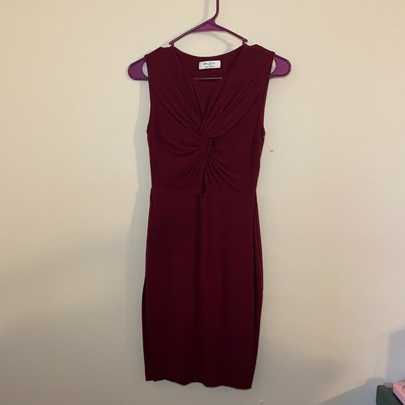 🔥 Bailey 44 (Anthropologie) | Red "Melda" Cutout Knotted Bodycon Dress XSP - Picture 5 of 8